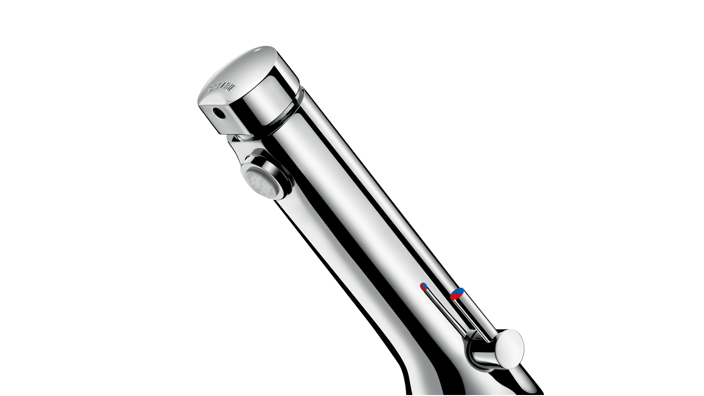 zelfsluitende afwasmengkraan