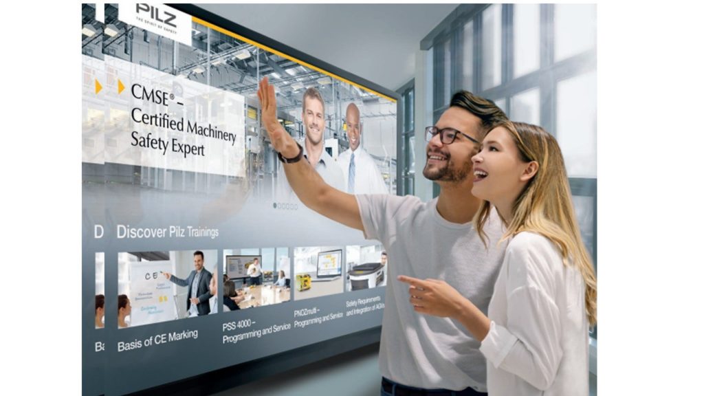 Pilz training portfolio: For greater safety