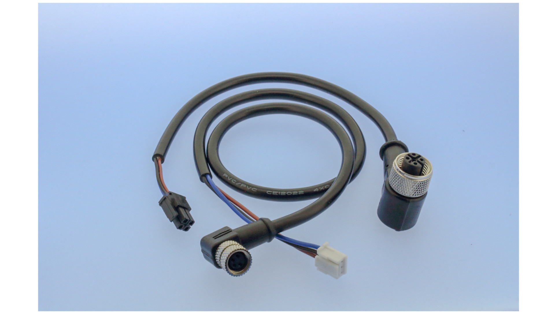 Custom circular connectors of international Standards M8 and M12