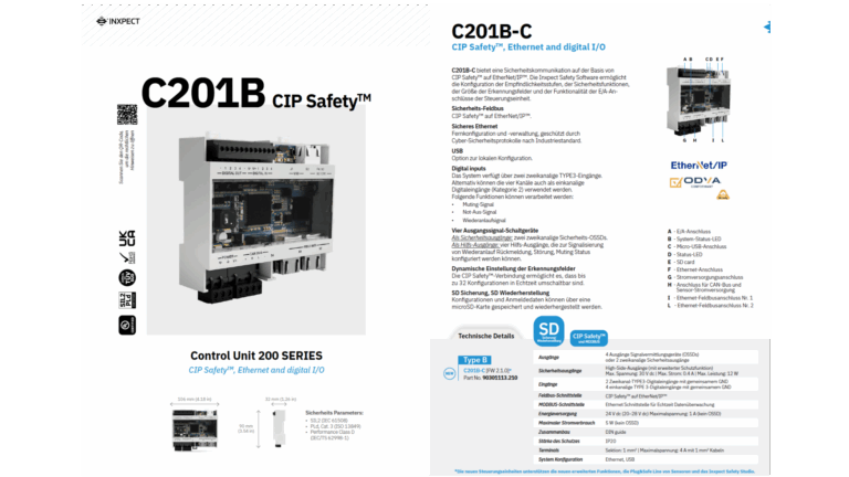 Die Control Unit C201B CIP Safety