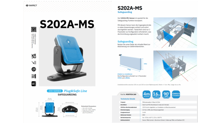 The NEW Radarsensor S202A-MS