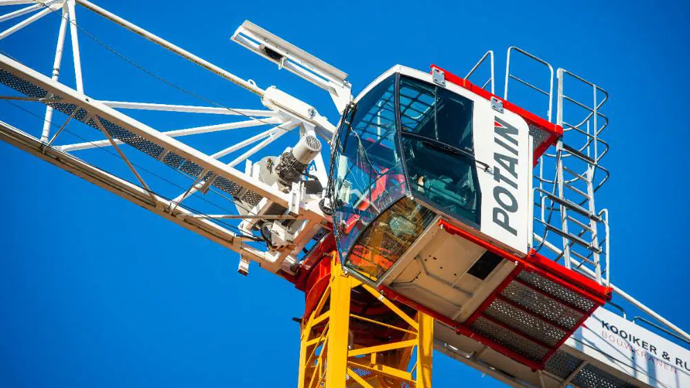 Vitres en polycarbonate pour Potain grues à tour