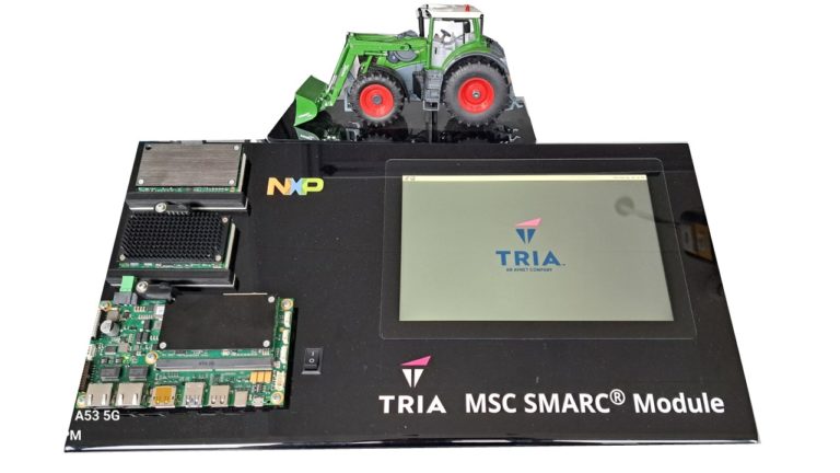EBV Elektronik - GPS controlled Tractor