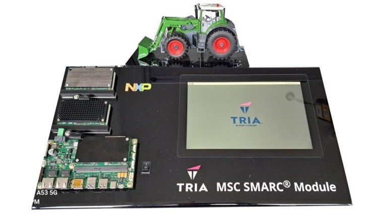 TL GPS controlled tractor