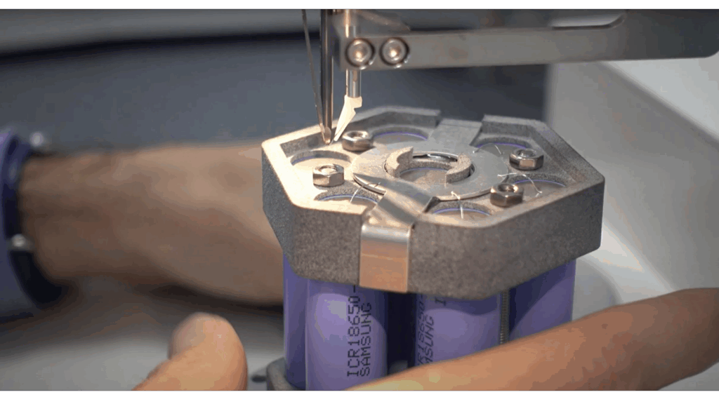 TPT HB30 Heavy Wire Bonder with automatic Z- & Y- Axis is ideal for Battery Bonding.