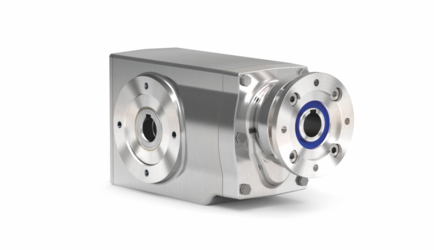 Hygienics – Getriebe – Aluminium & Edelstahl Edelstahl Stirnkegelradgetriebe
