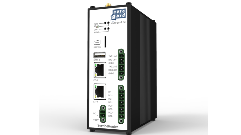 Intelligentes und sicheres Service Gateway mit integrierten IIoT Fertigkeiten