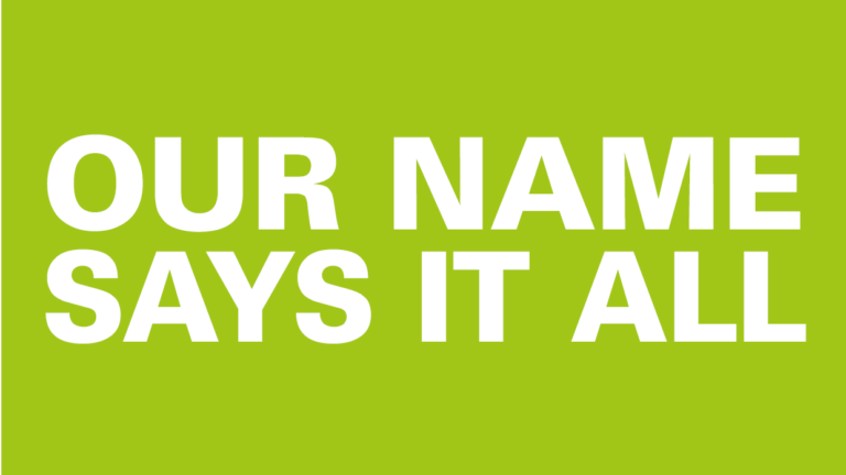 Our name says it all