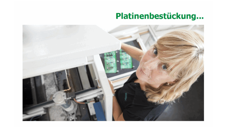 Platinenbestückung