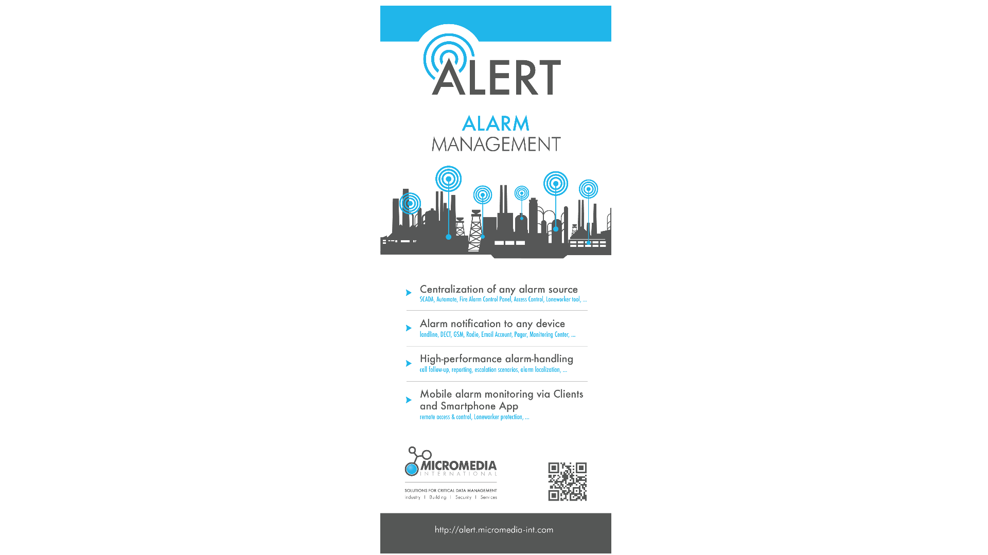 ALERT – One Alarm Platform. Any System. Total Control.