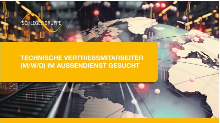 Technischer Vertriebsmitarbeiter (m/w/d) im Außendienst