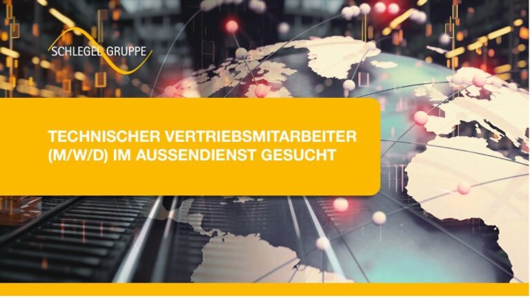 Technischer Vertriebsmitarbeiter (m/w/d) im Außendienst