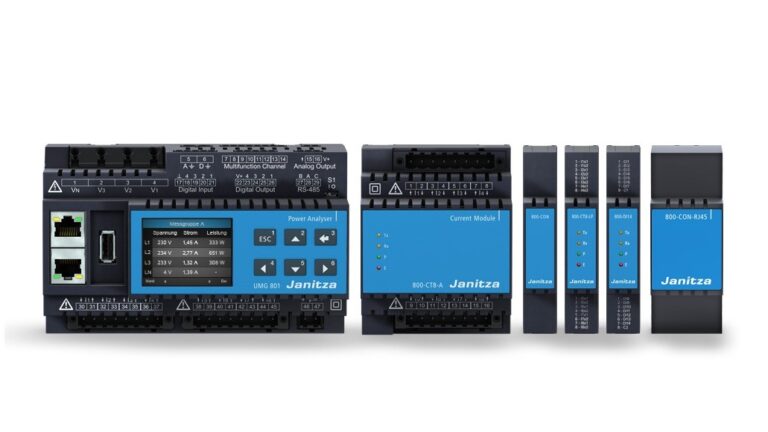 Expandable modular power analyzer – UMG 801