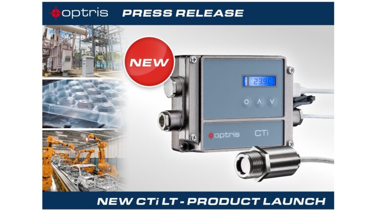 Optris Launches new CTi LT Pyrometer