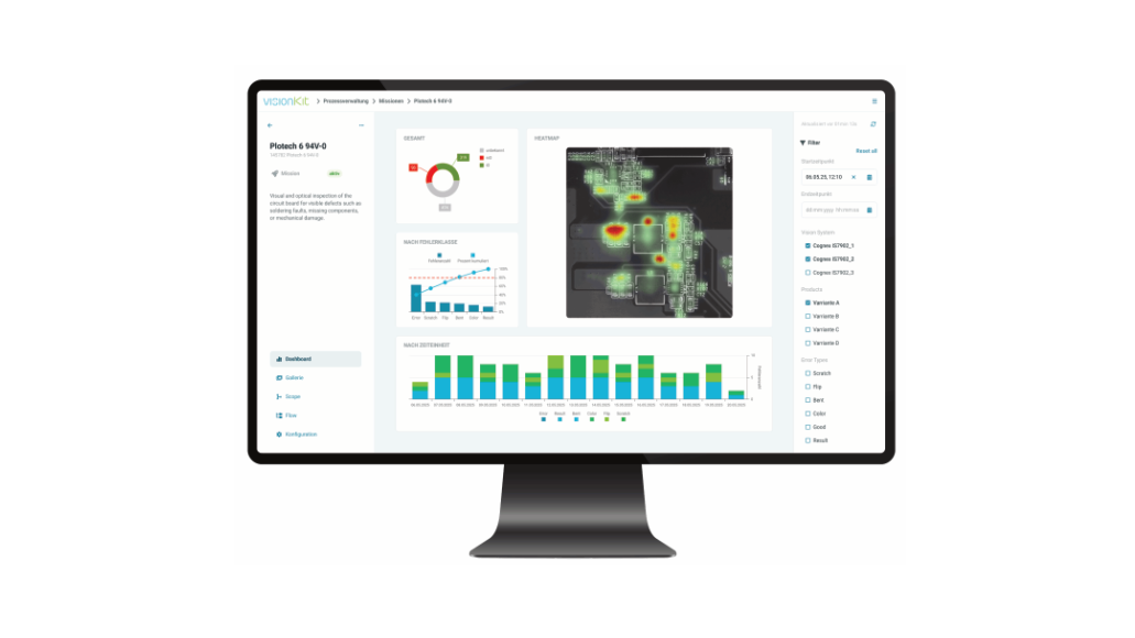 visionKit: Inspection processes at a glance – digital, efficient, future-proof
