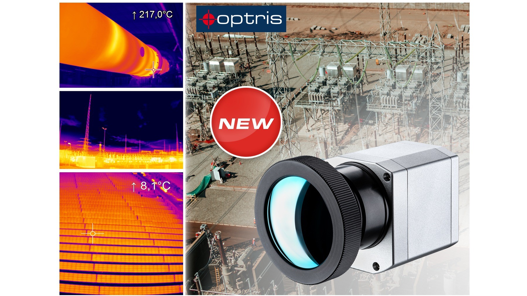 Optris PI 640i now available with 120° ultra-wide-angle lens