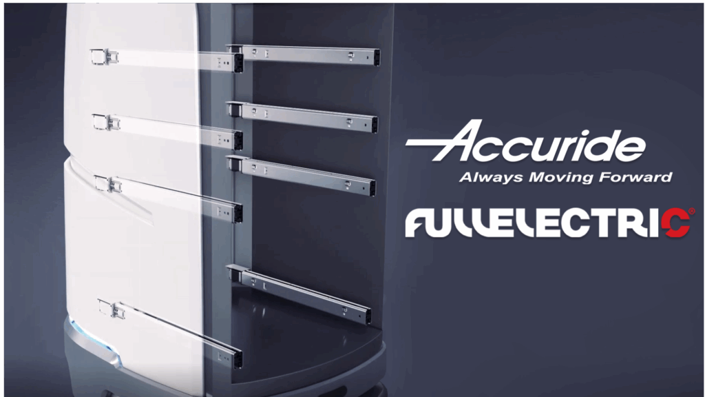 Automated Material Transport in Hospitals Using the Accuride FULLELECTRIC® Telescopic Slide