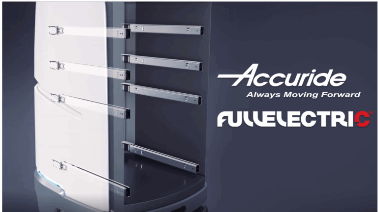 Automated Material Transport in Hospitals Using the Accuride FULLELECTRIC® Telescopic Slide