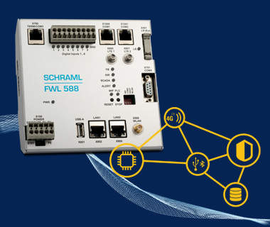 SCHRAML MIP Sicherheits-Server – einzigartige Ausfallsicherheit und Hochverfügbarkeit für Ihre Anlage, Prozesse und Daten