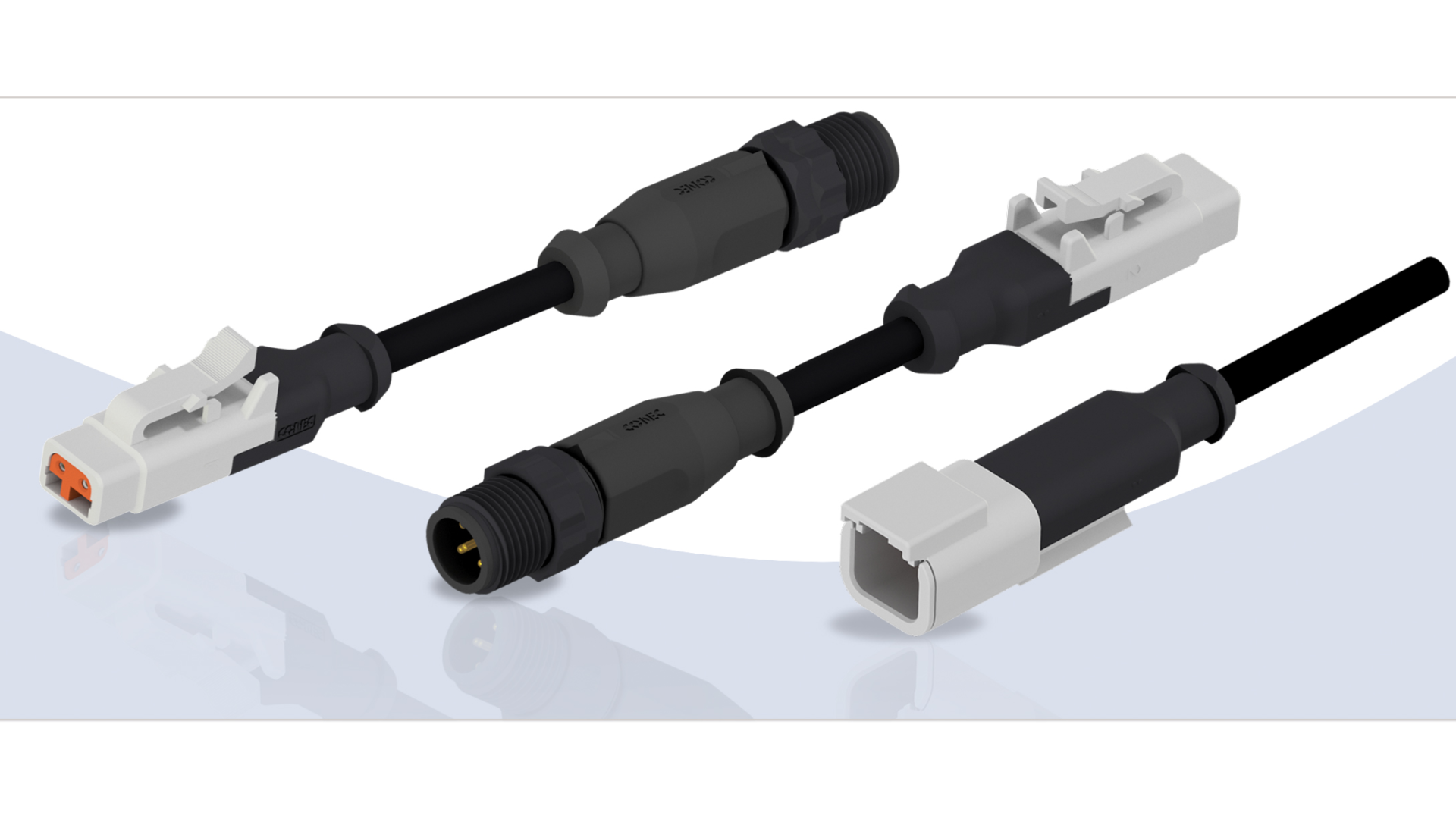 ATMconnectors overmoulded for use in agricultural and automotive