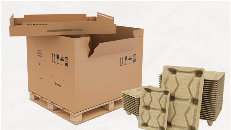 Boxes, containers and pallets