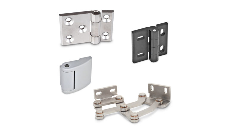 Opening and closing – with specialty hinges from Ganter
