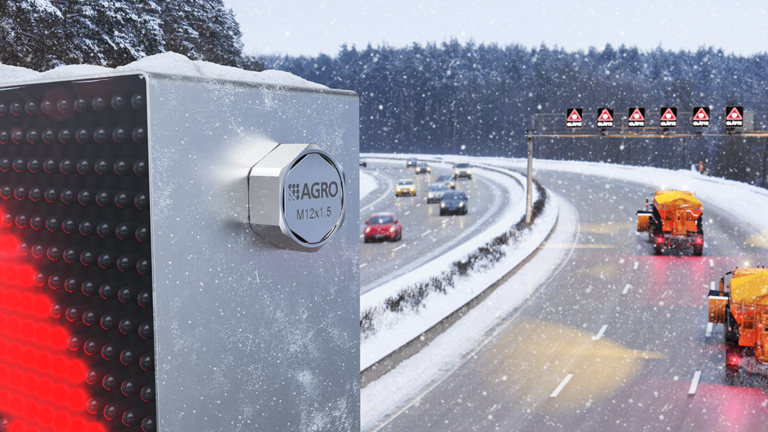 Pressure balance element steel A4 with membrane