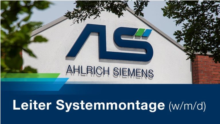Head of System Assembly (f/m/d)