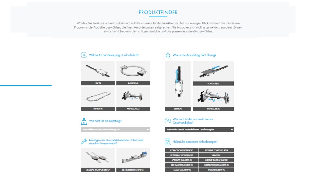 Produktfinder
