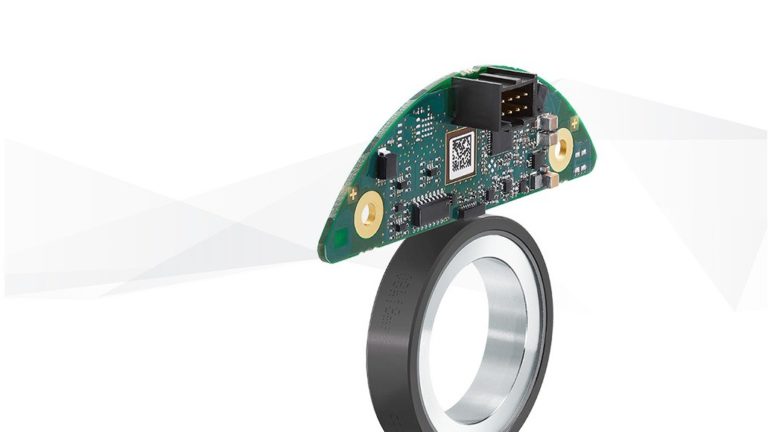 Incremental bearingless encoders for integration in motors