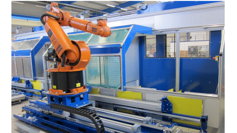 Robot integration in production lines