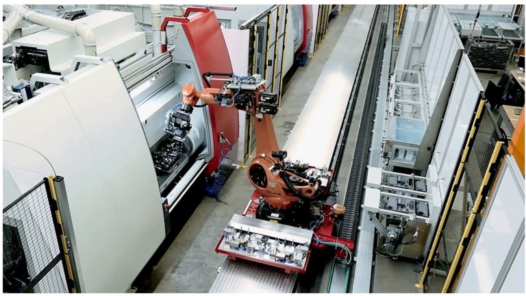 Roboterintegration in Produktionslinien
