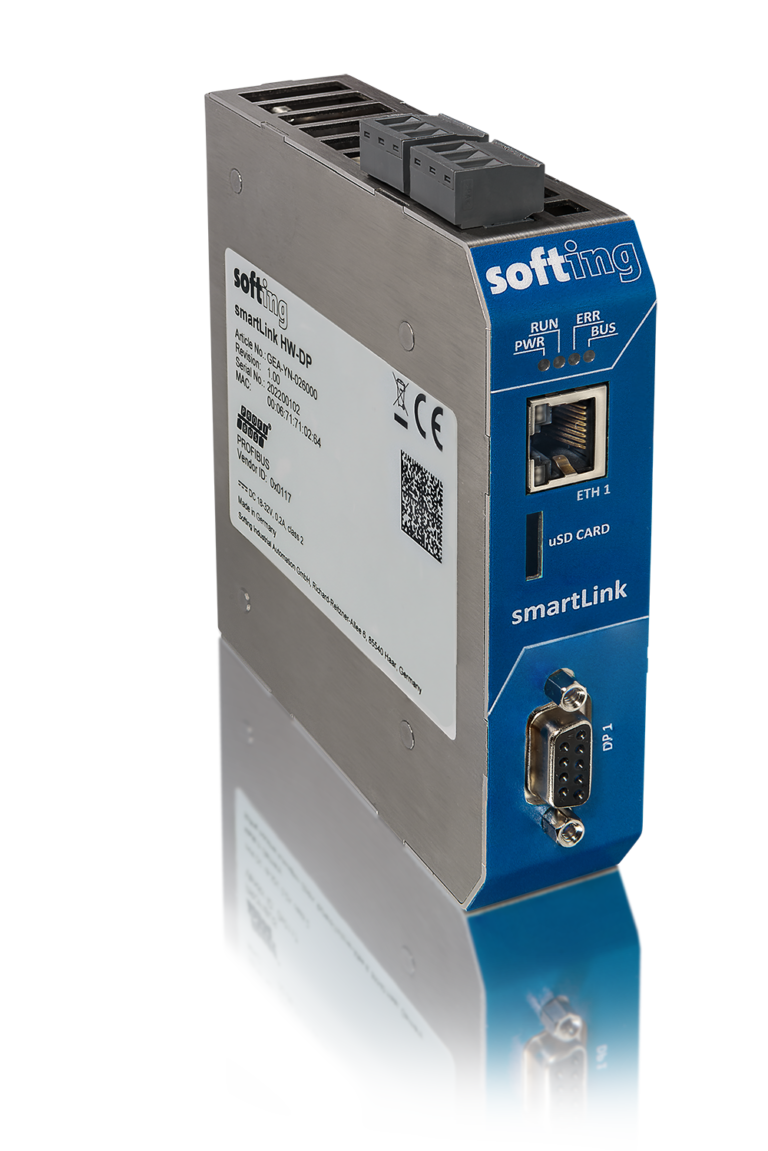 smartLink HW-DP-IIoT-Gateway zur Anbindung bestehender Netzwerke