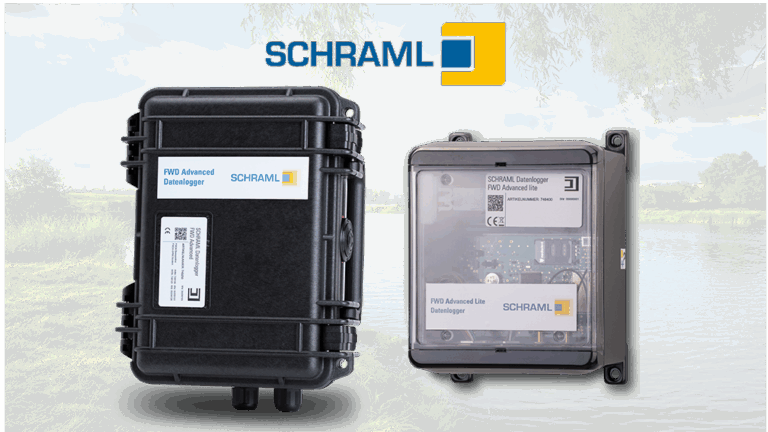 Energieautarke SCHRAML FWD Advanced  und FWD Advanced Lite Datenlogger mit LTE/GPRS Anbindung