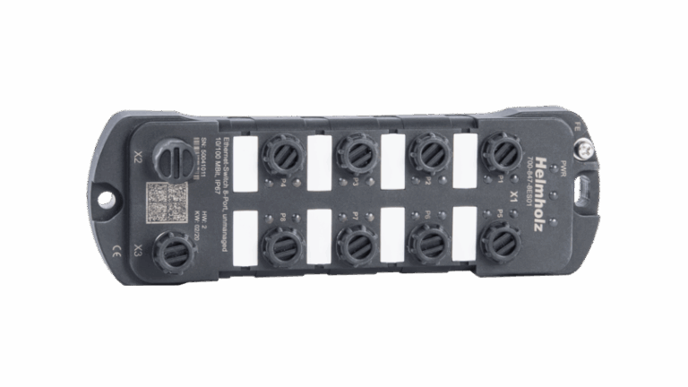 FLEXtra IP67 Ethernet-Switch, unmanaged, 8-port, 10/100 Mbit