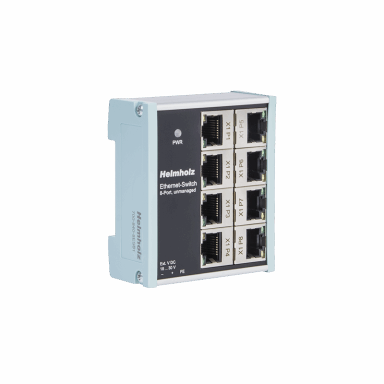 FLEXtra FLAT Ethernet-Switch, unmanaged, 8-Port, 10/100Mbps