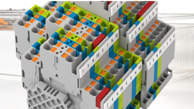 Terminals with Push-in connection system