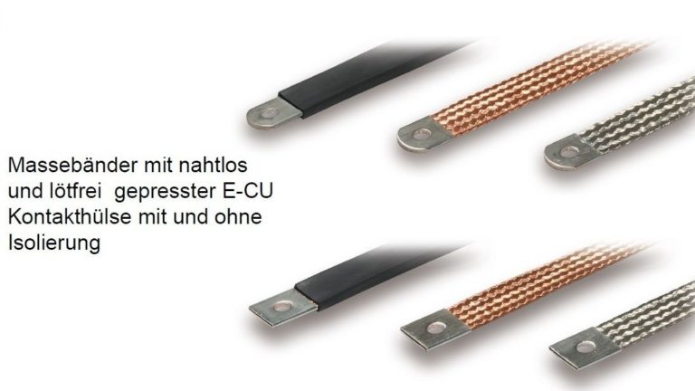 Flat grounding strips