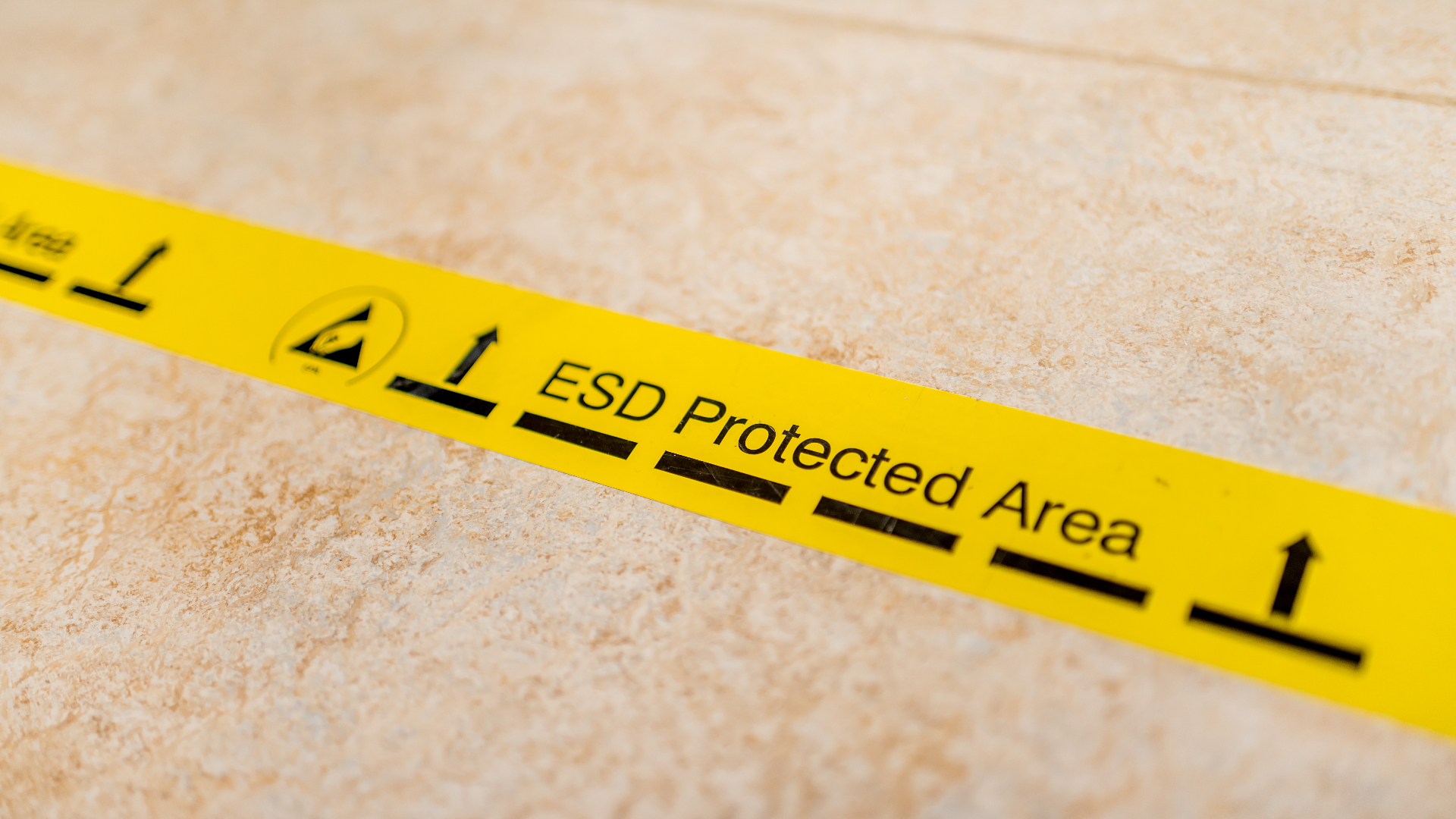 ESDprotected production area according to DIN EN 6134051/3 All