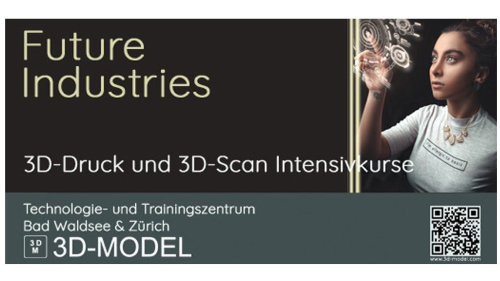 Future Industries: Professional training in the areas of 3D scanning and 3D printing