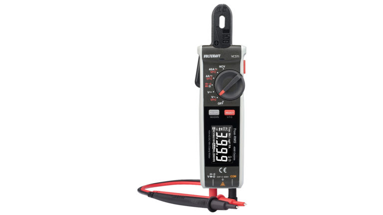 VOLTCRAFT VC-371 Stromzange digital CAT III 600 V Anzeige (Counts): 4000