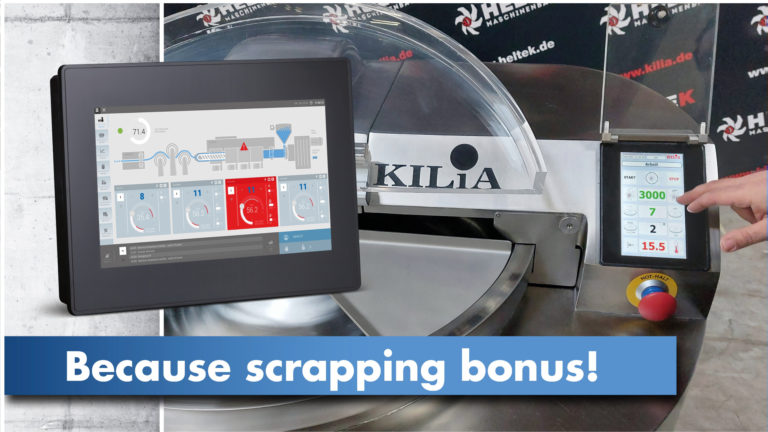 Retrofitted used machines with new basic panels from Kraus & Naimer