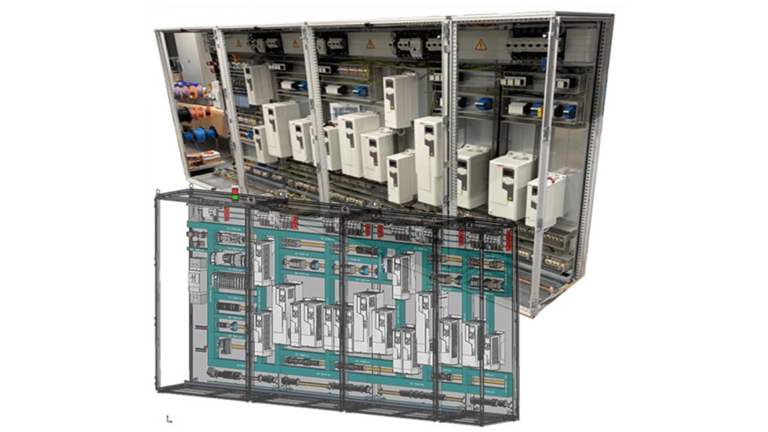 Innovativer Schaltschrankbau durch Entwicklung mit dem “Digitalen Zwilling”