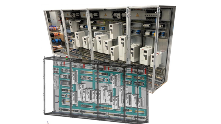Innovativer Schaltschrankbau durch Entwicklung mit dem “Digitalen Zwilling”