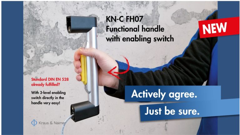 NEW: FH07 Functional handle with enabling switch