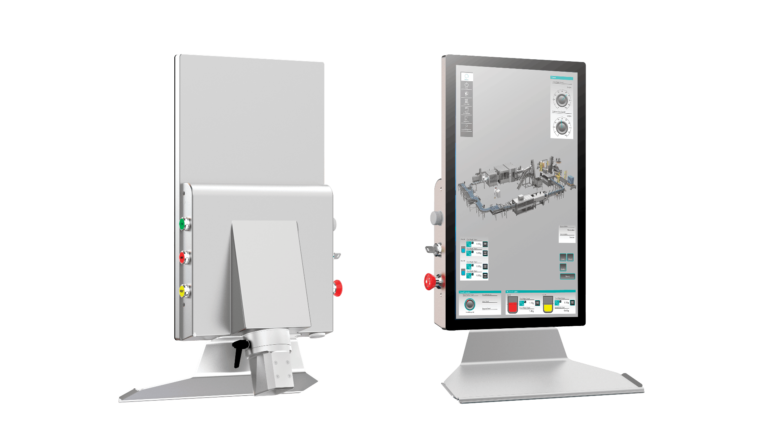 Industrie PCs oder Monitore für Tragarmmontage