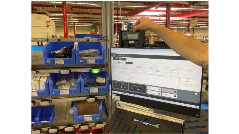 E-paper Label – Paperless labeling or order processing on the shopfloor