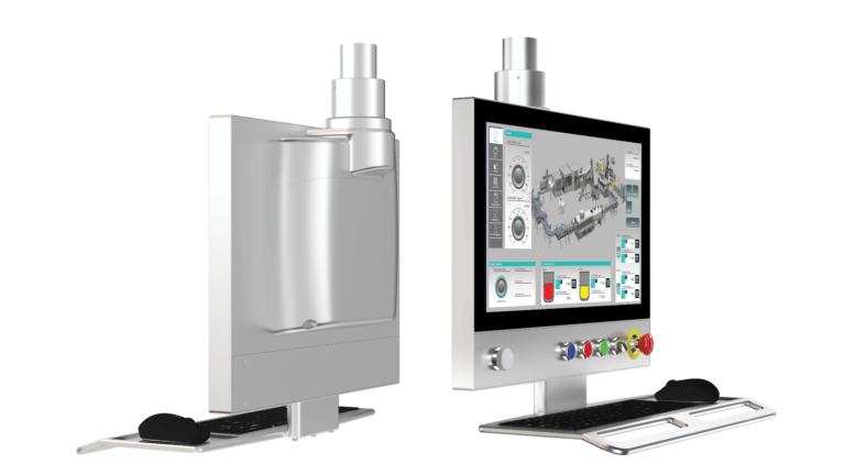 Industrie PCs und Monitore für Tragarmmontage