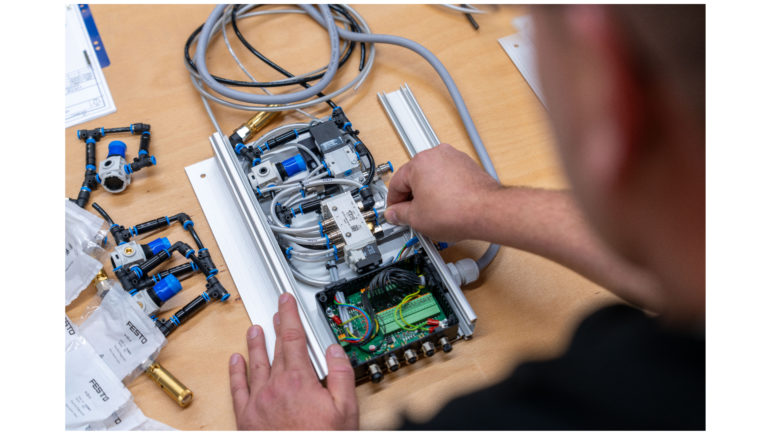 Control technology with a system