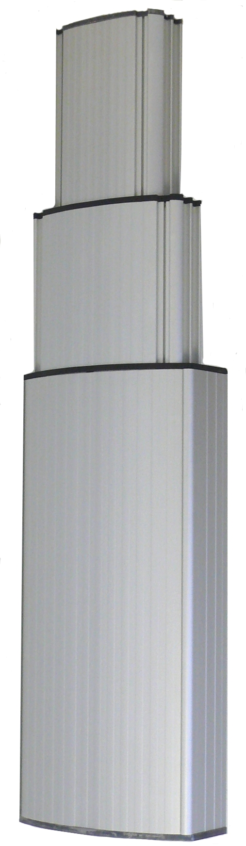 Starke dreiteilige Hubsäule Visolift von baumeister & schack